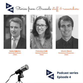 04.10.2021 Podcast 'Stories from Brussels' with UM Lecturers and Researchers