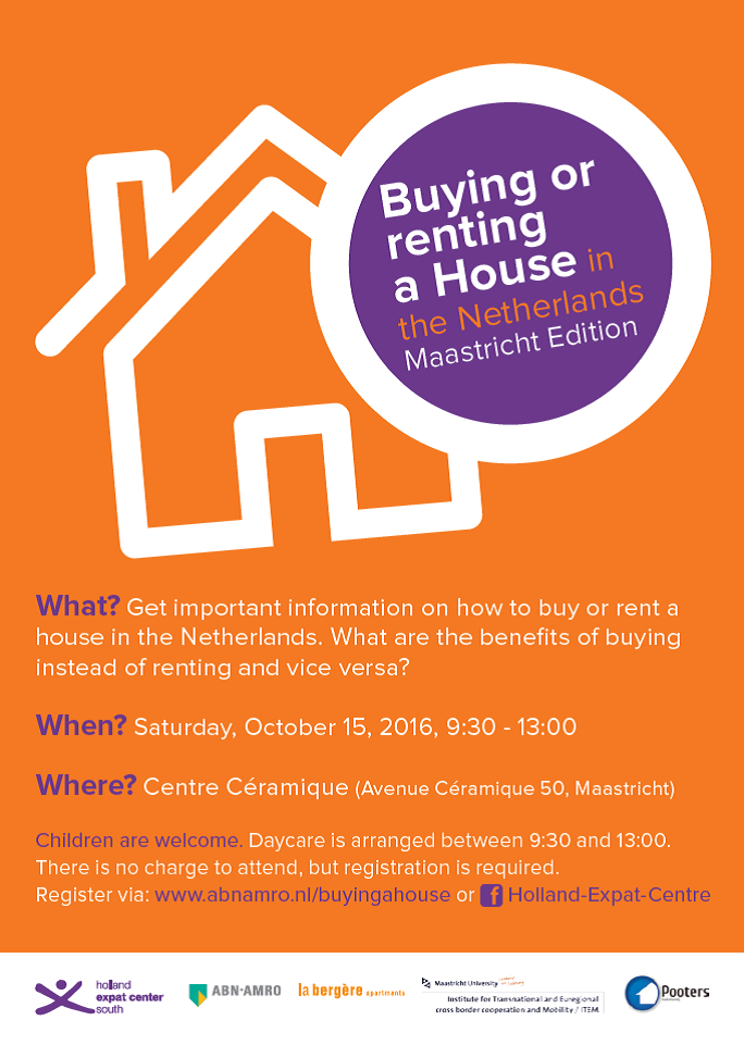 Buying or renting a house in The Netherlands Events Maastricht University