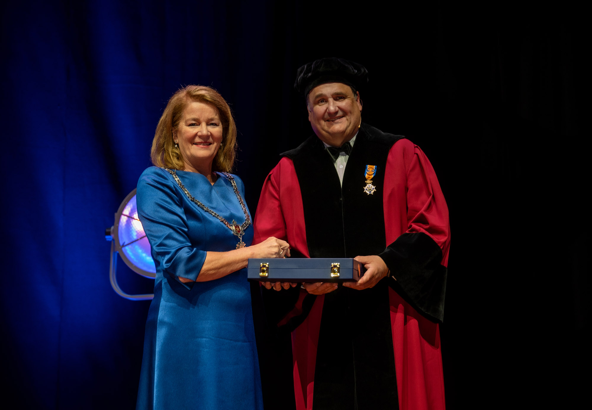 Prof. Martin Paul receives his royal distinction of Officer in the Order of Orange-Nassau