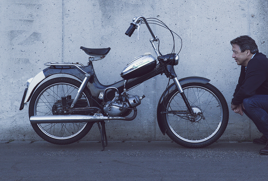 Bing Tan and his Puch
