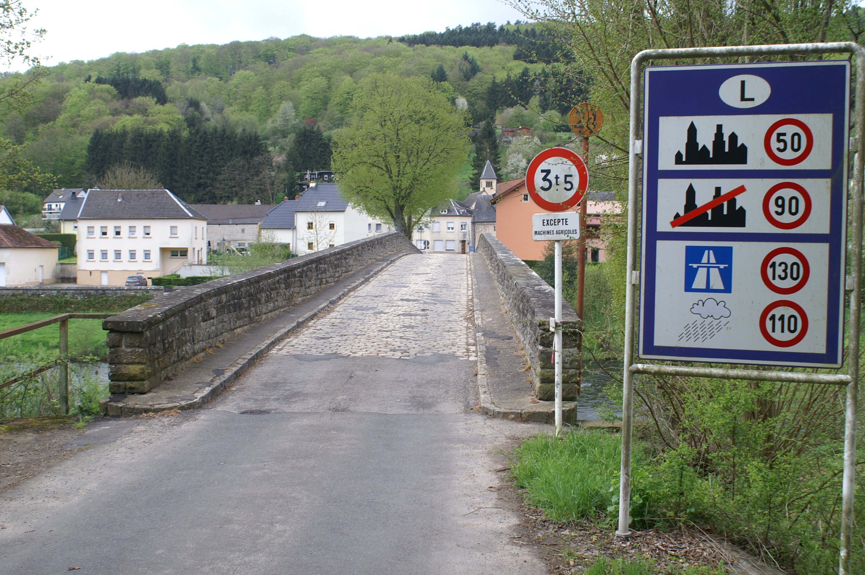 Luxemburg border