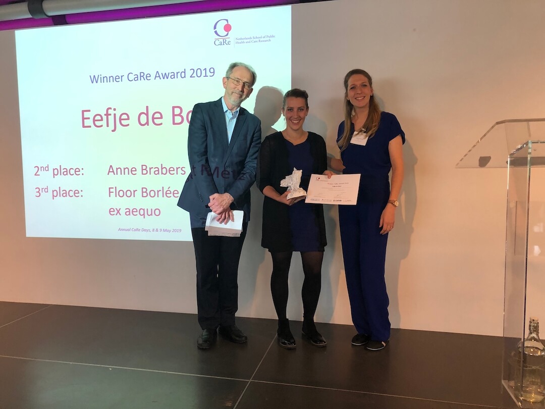 CaRe Award 2019 for Eefje de Bont