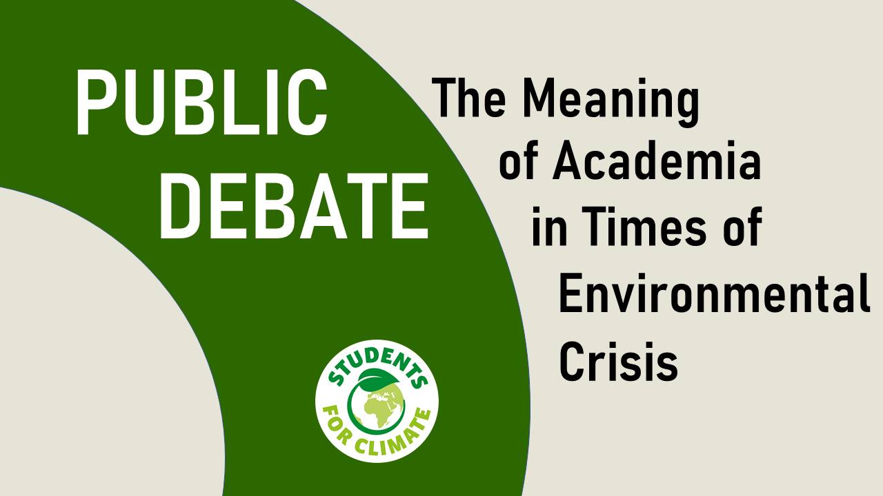 Debate students for climate