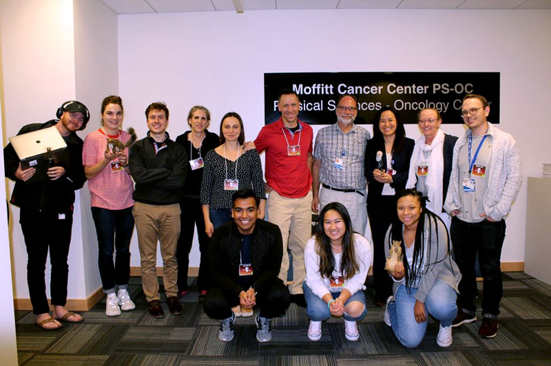 Staňková and her team at the Moffitt Cancer Center