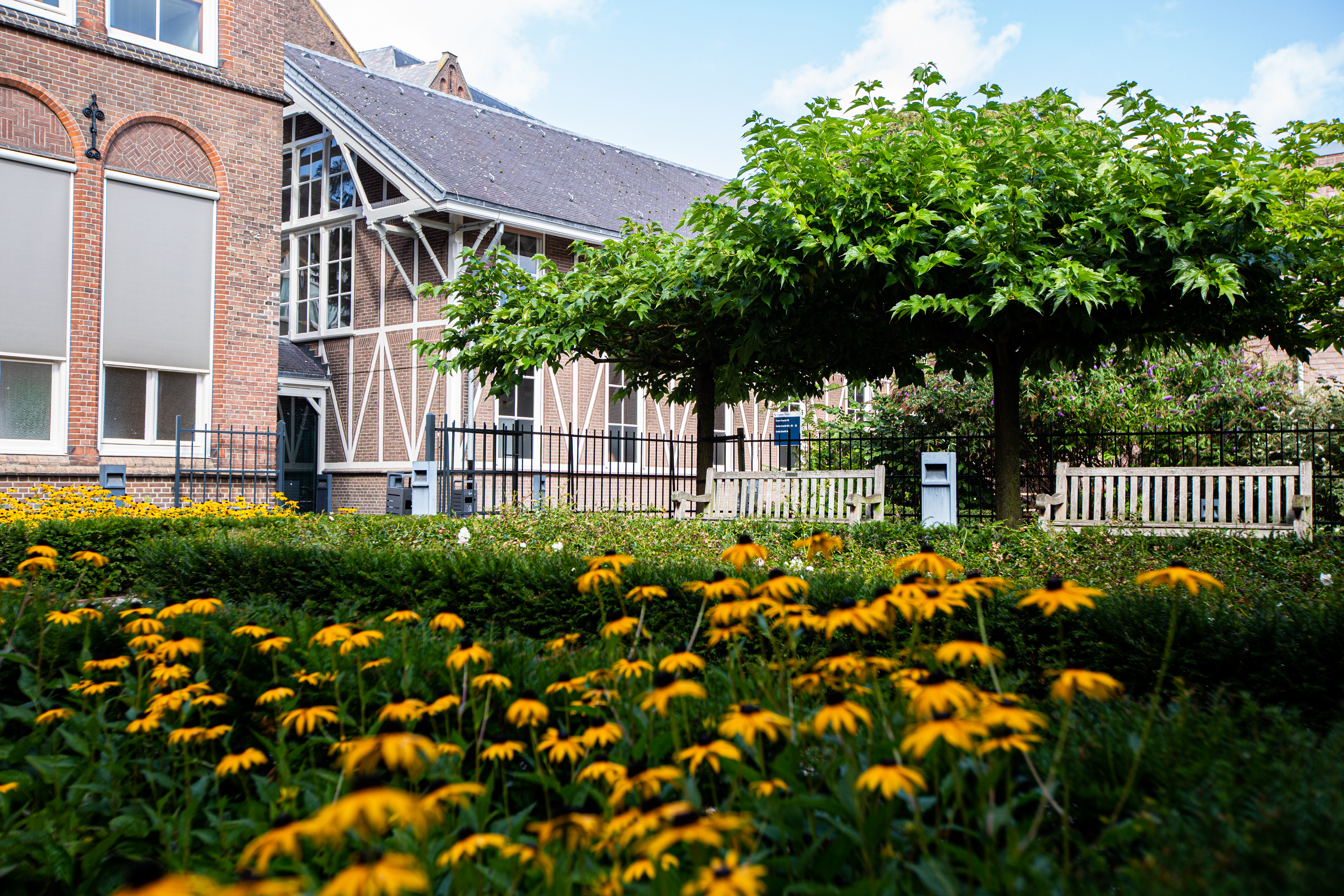 Uitzicht op Turnzaal