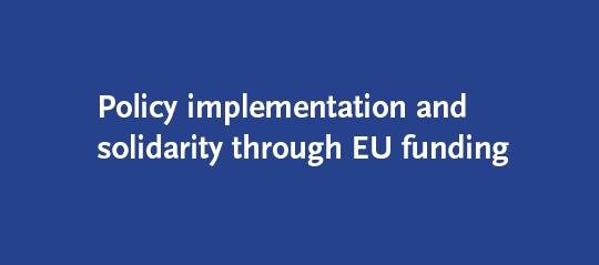 financial governance policy implementation and solidarity through eu funding