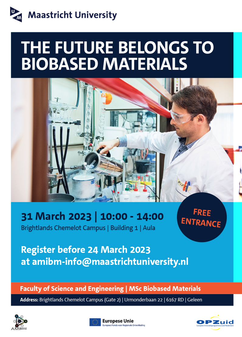 poster for biobased materials event