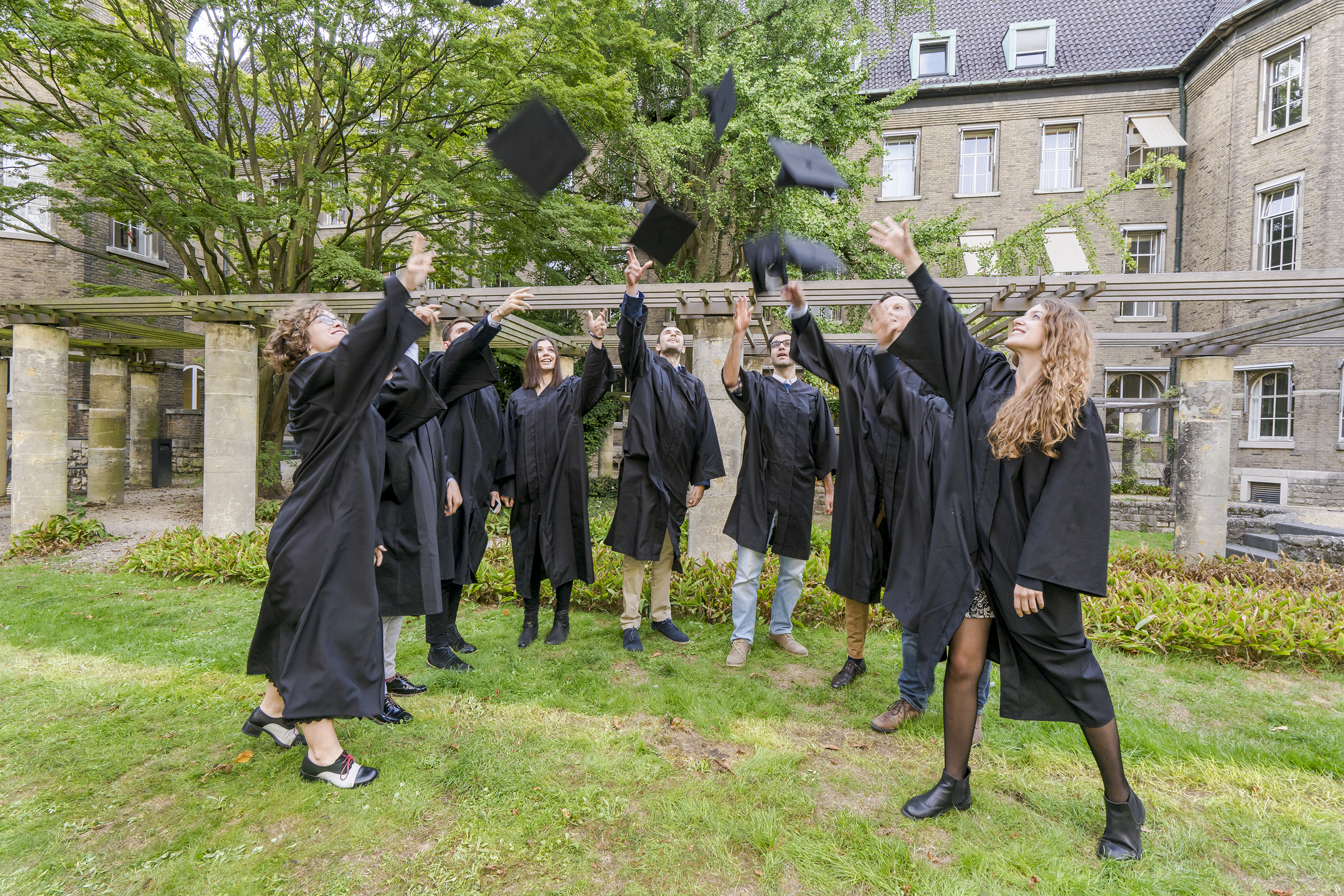 Graduation ceremony Master's Honours Students 2017/18; photo by John Sondeijker