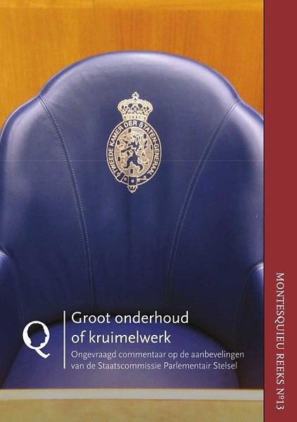 Groot onderhoud of kruimelwerk bundel Montesquieu