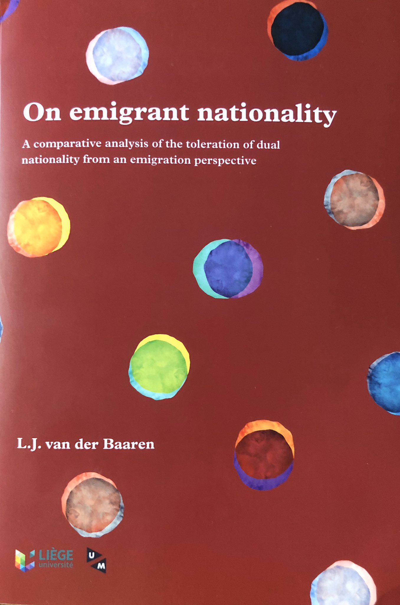 Law_Luuk van der Baaren on Emigrant Nationality_PhD defence