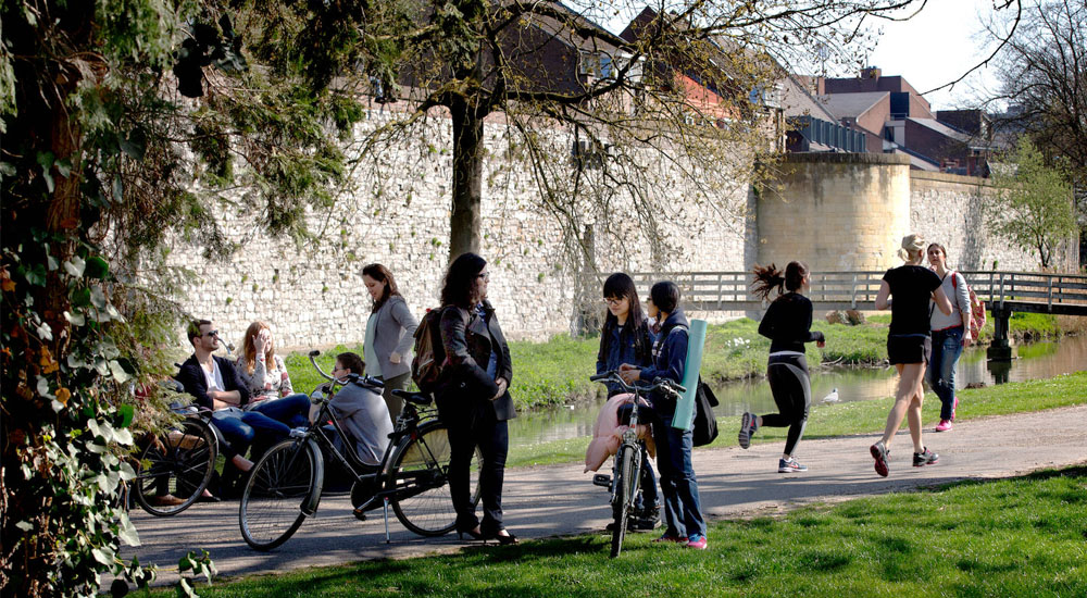Ontspannen in Maastricht: Stadspark