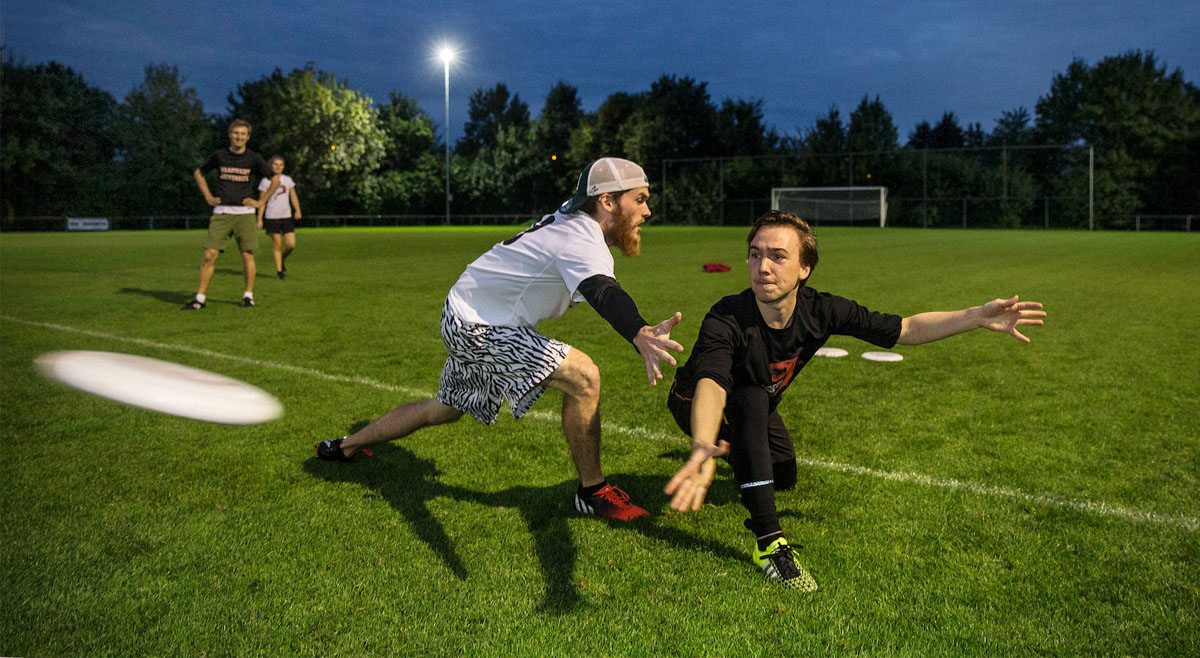 Sporten in Maastricht - power frisbee