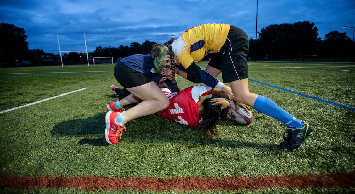 Sporten in Maastricht - Rugby vrouwen