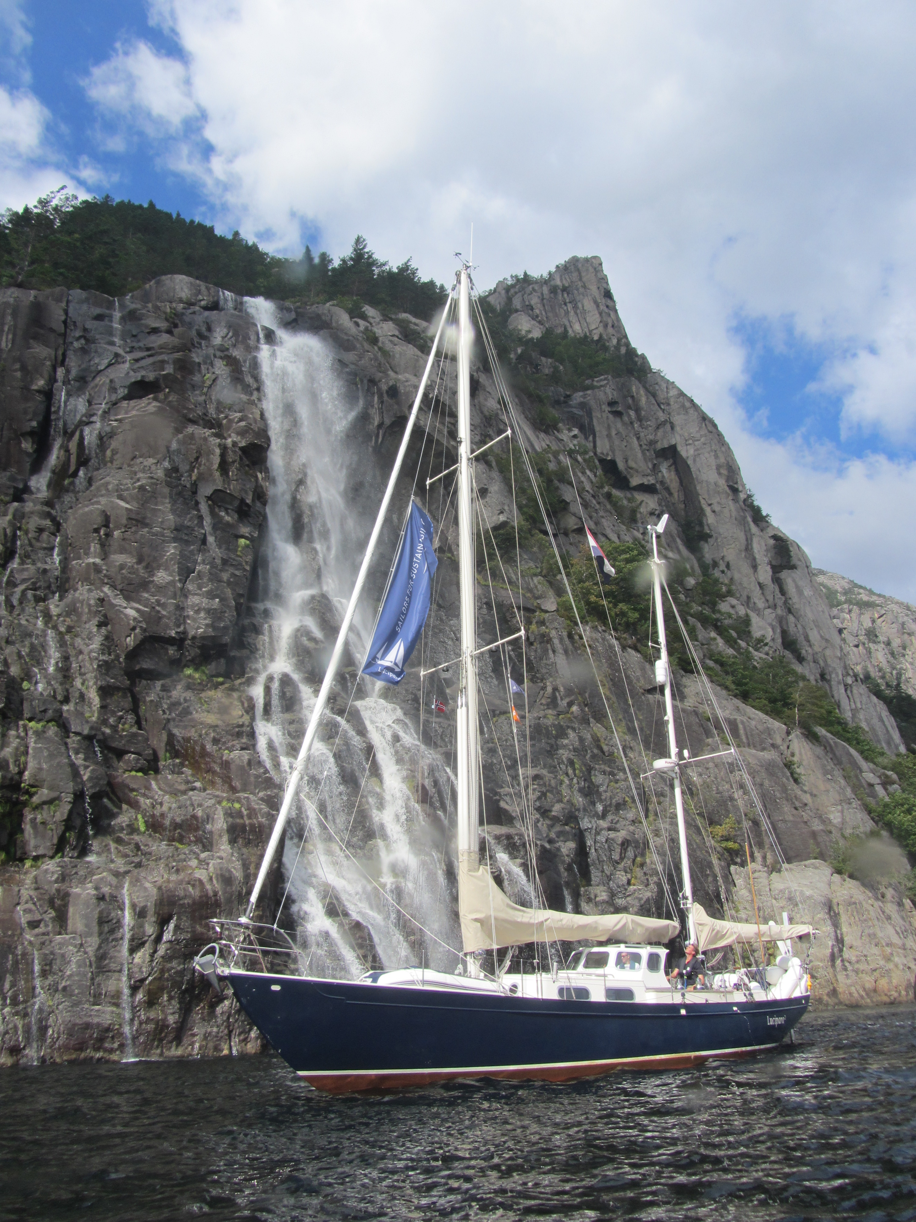 Lucipara in the Lysefjord (Norway)