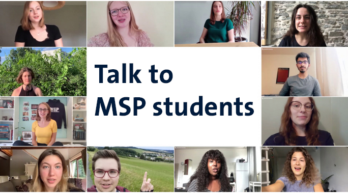 Talk to MSP students