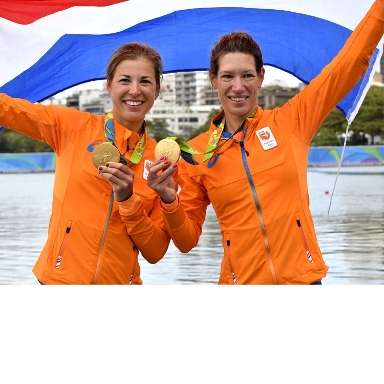 Maaike Head and Ilse Paulis win Olympic gold