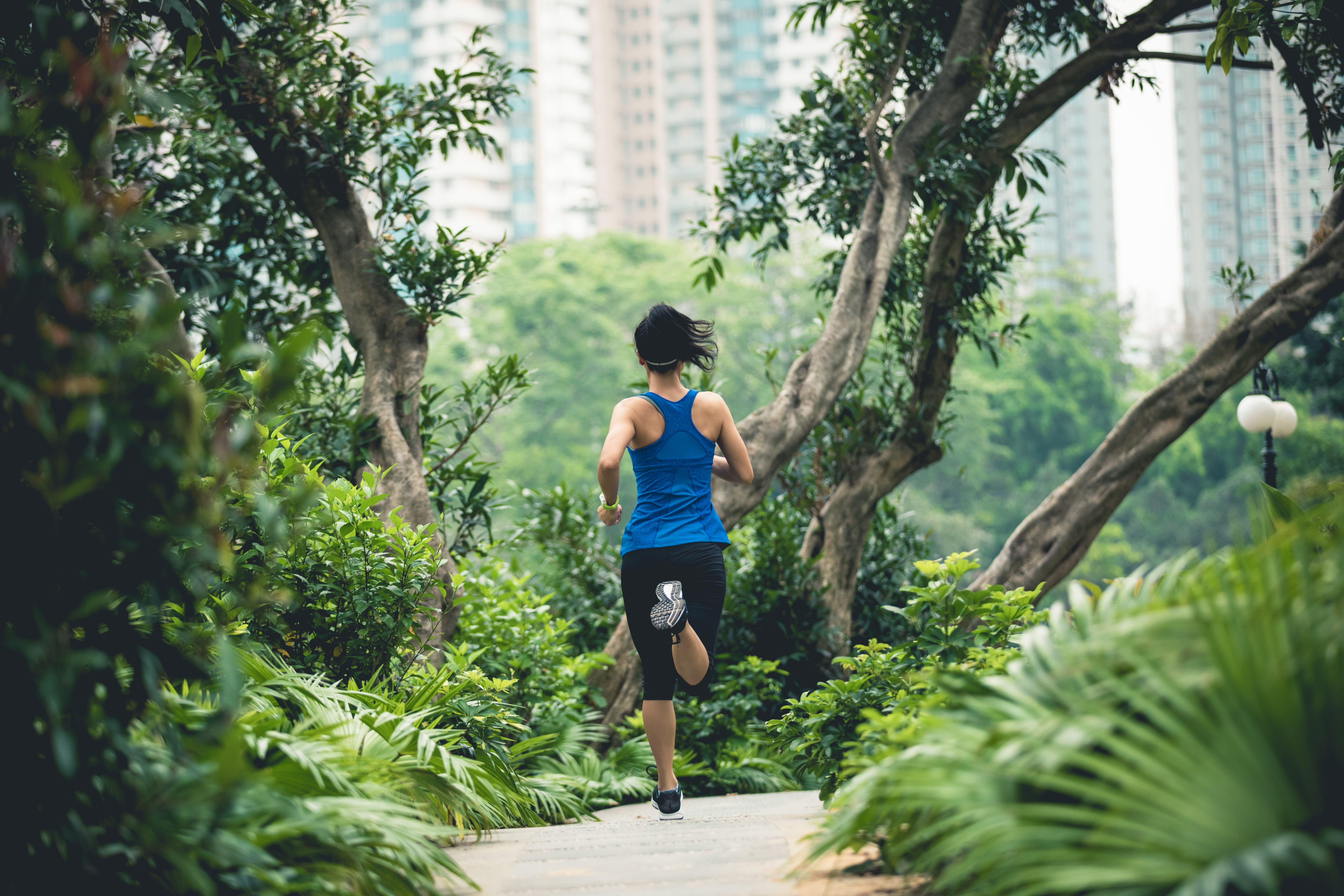 Nature in cities can motivate people to run an extra few blocks or bike to work, benefitting people’s health through physical activity.