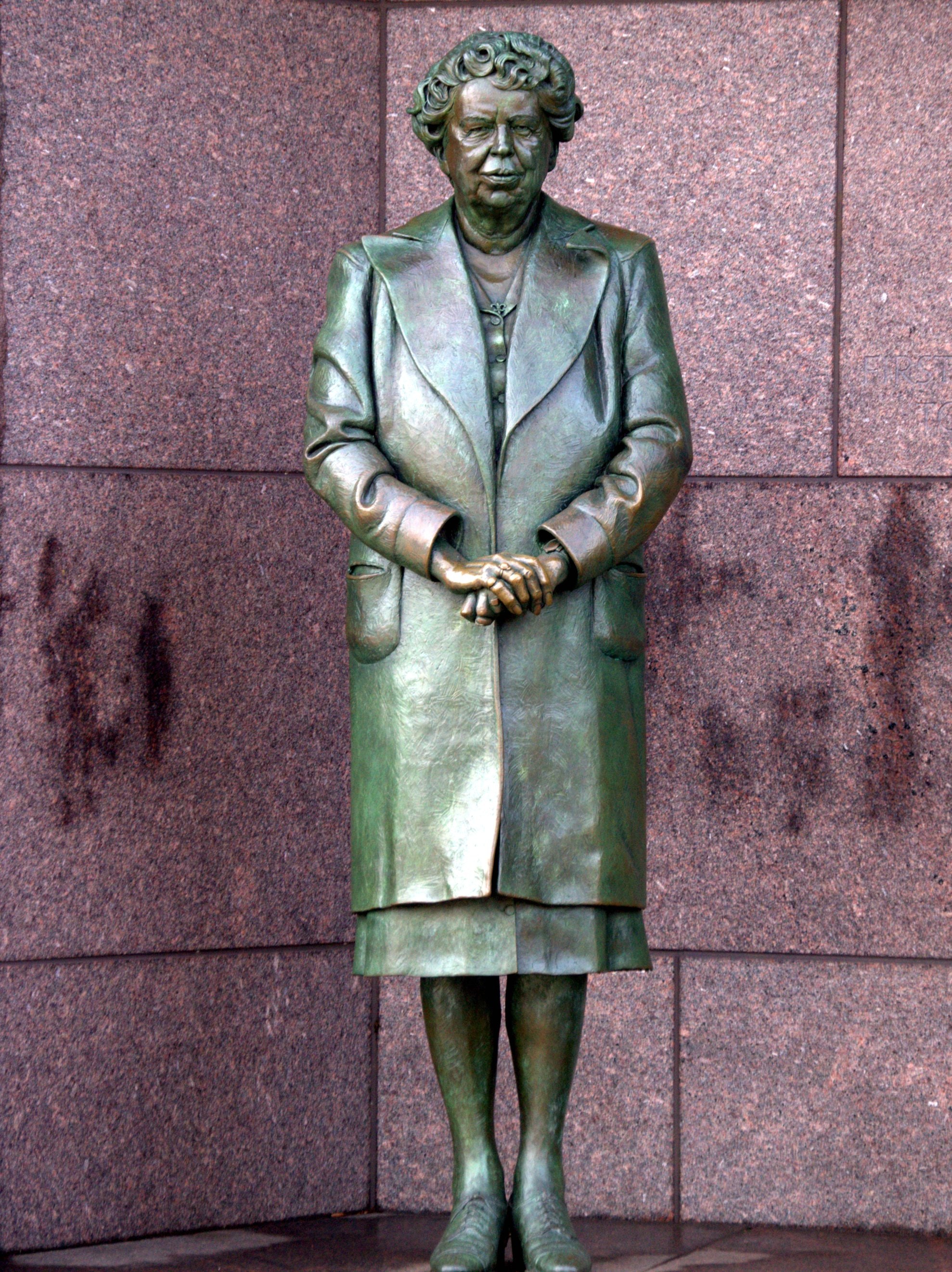 Statue of Eleanor Roosevelt