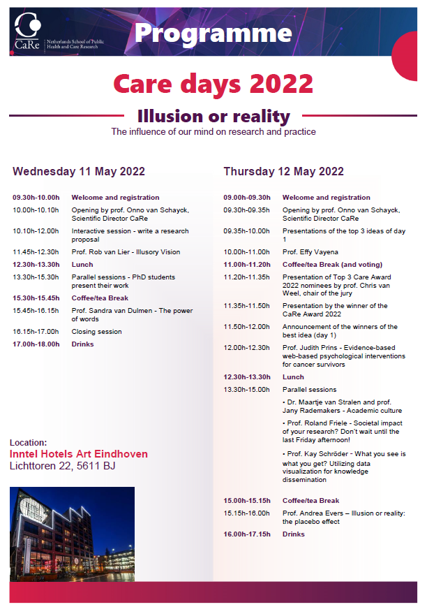 programme CaRe Days 2022