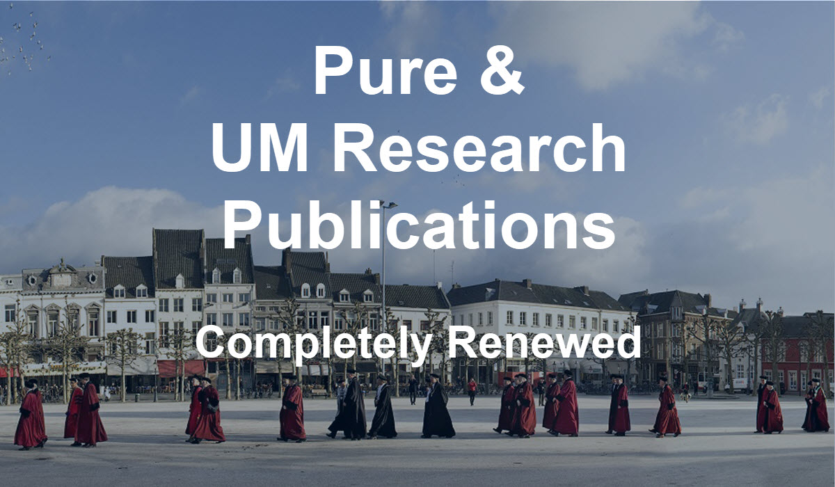 Pure and UM Research Publications completely renewed