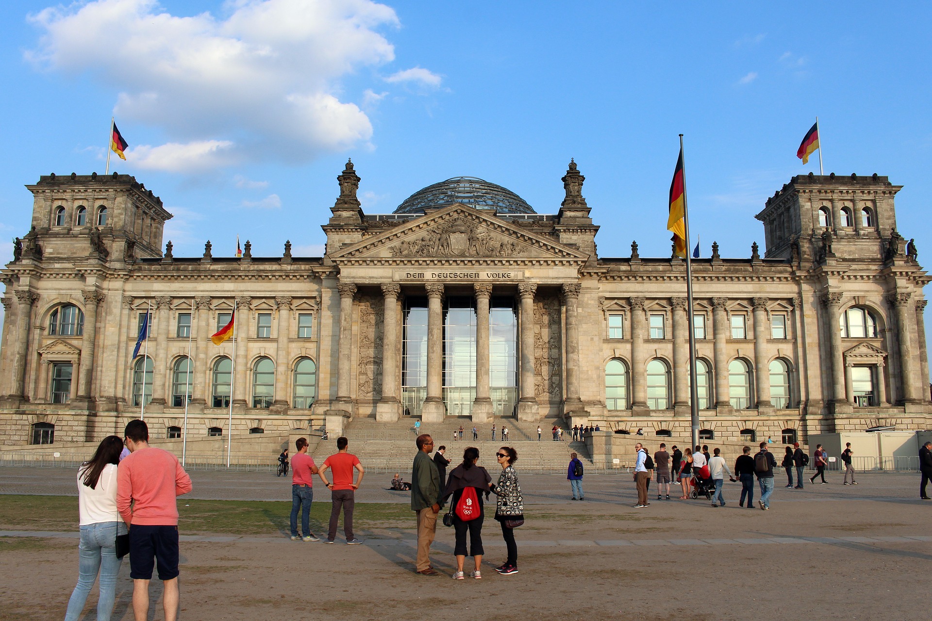 Reichstag buiding Germanu Berlin