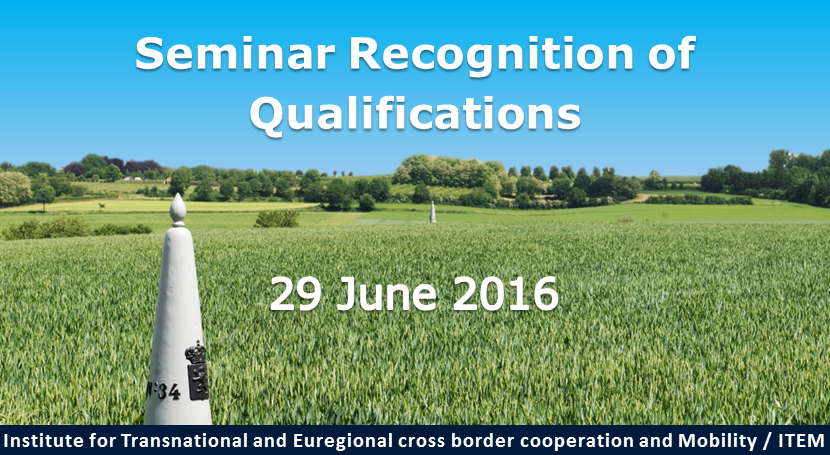 Seminar Recognition of Qualifications