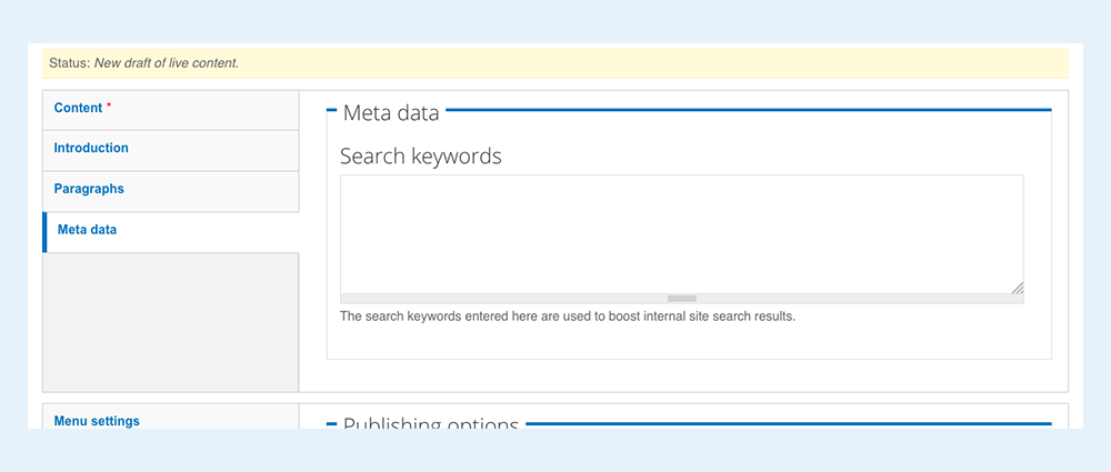 SEO Meta-keywords