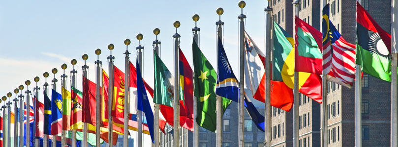 image of world flags