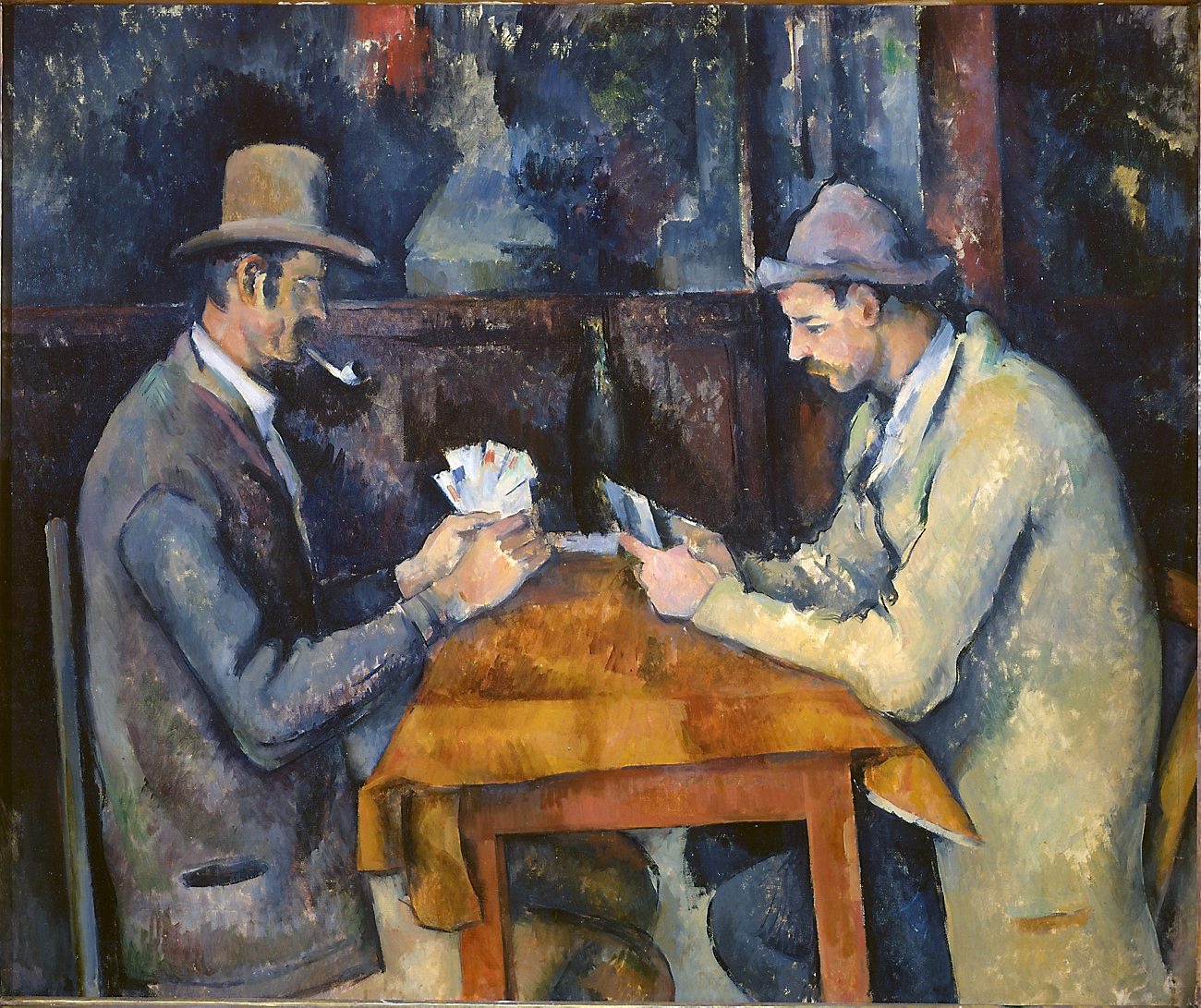 The Card Players by Cezanne
