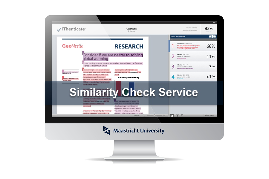 Similarity Check Tool - Maastricht University Library