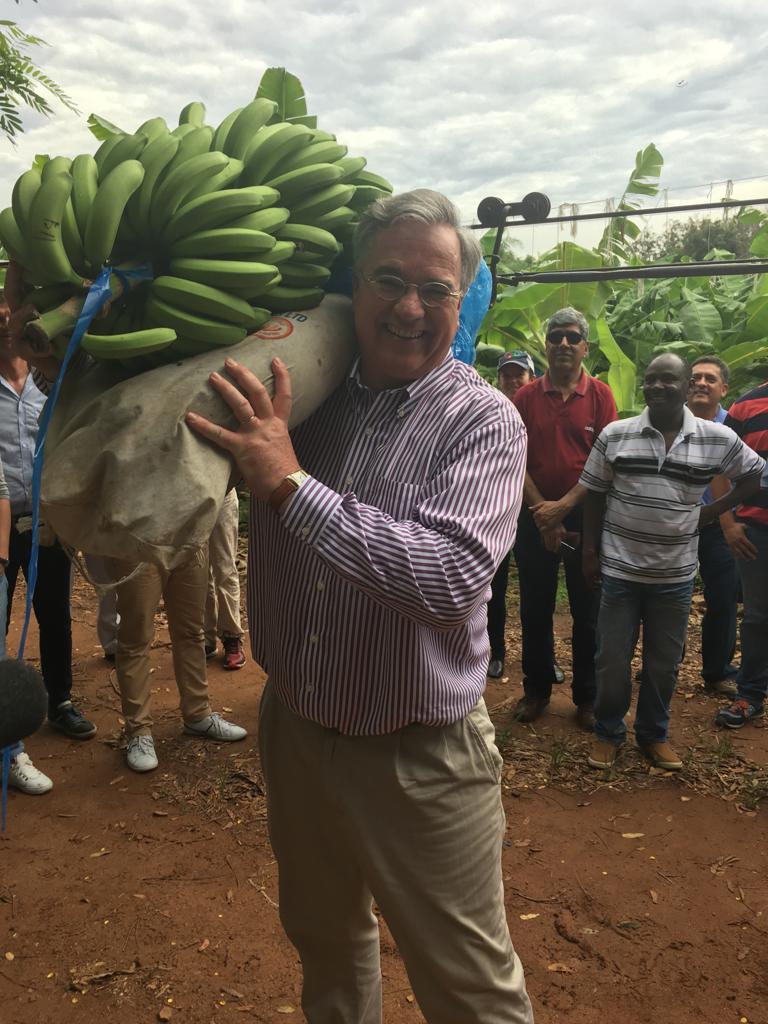 Ton in Ghana as former Chairman of the Supervisory Board of Solidaridad