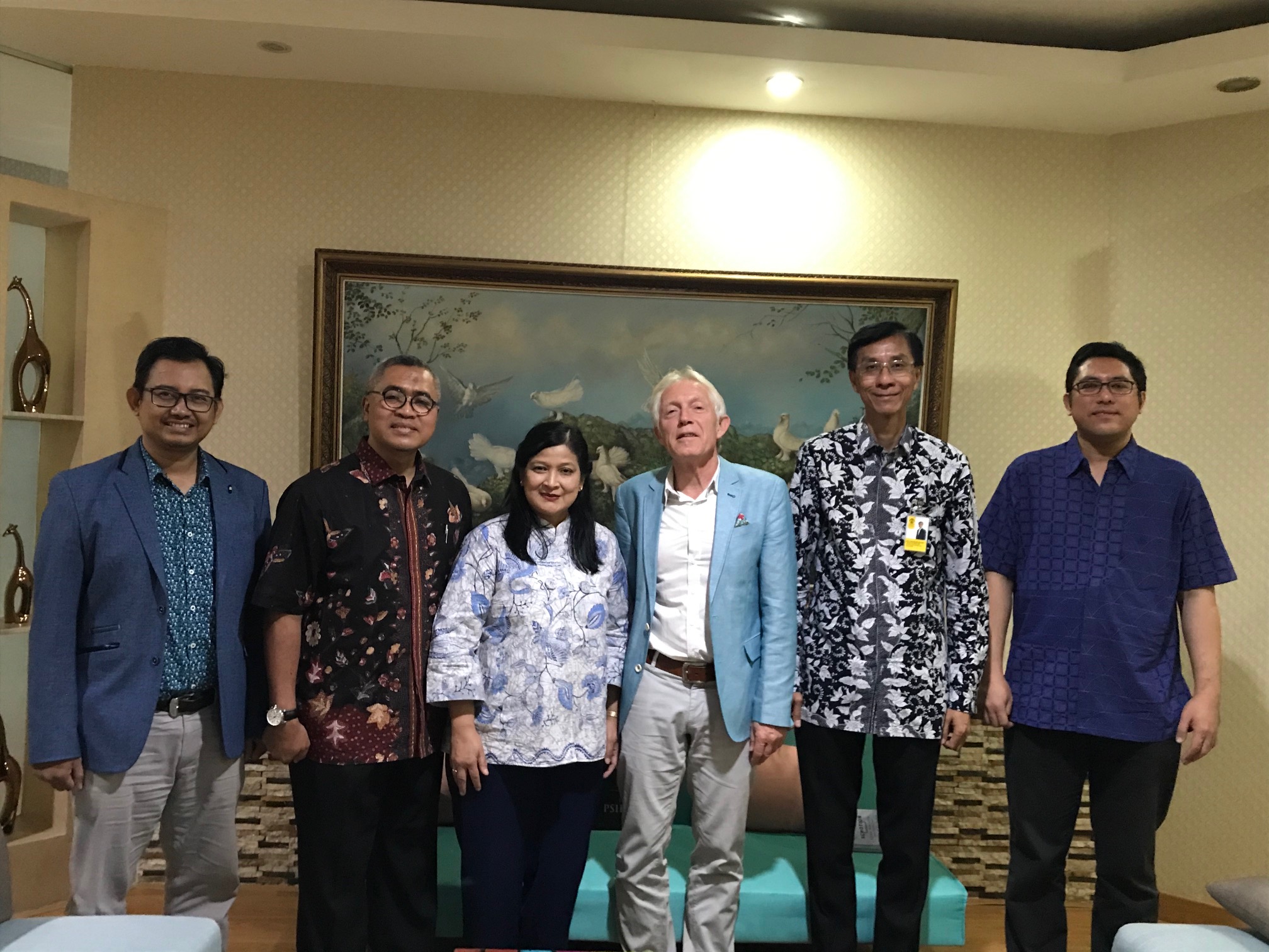 MUNDO director Han Aarts meets with various deans of Universitas Indonesia