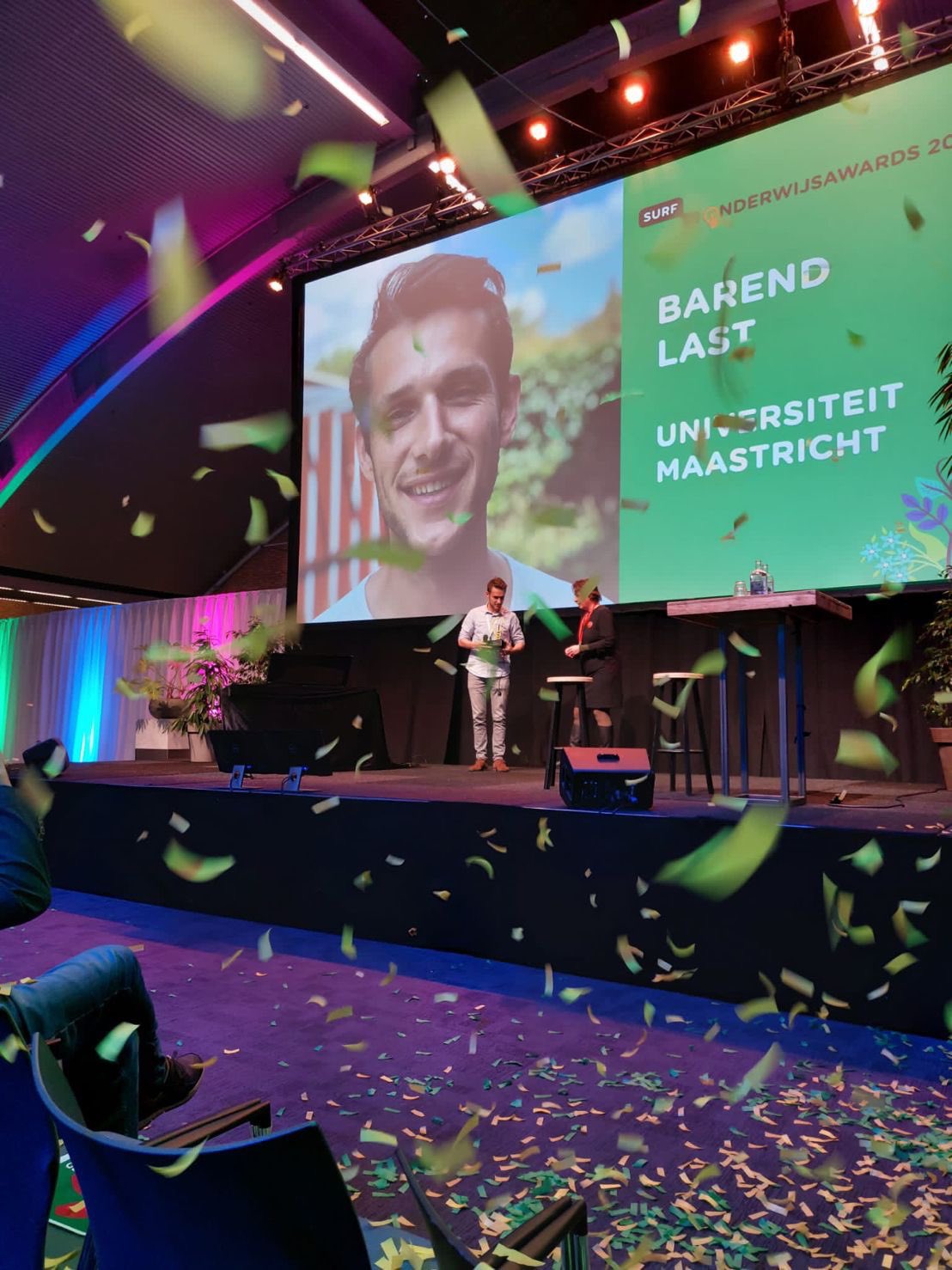 Uitreiking Award Barend Last