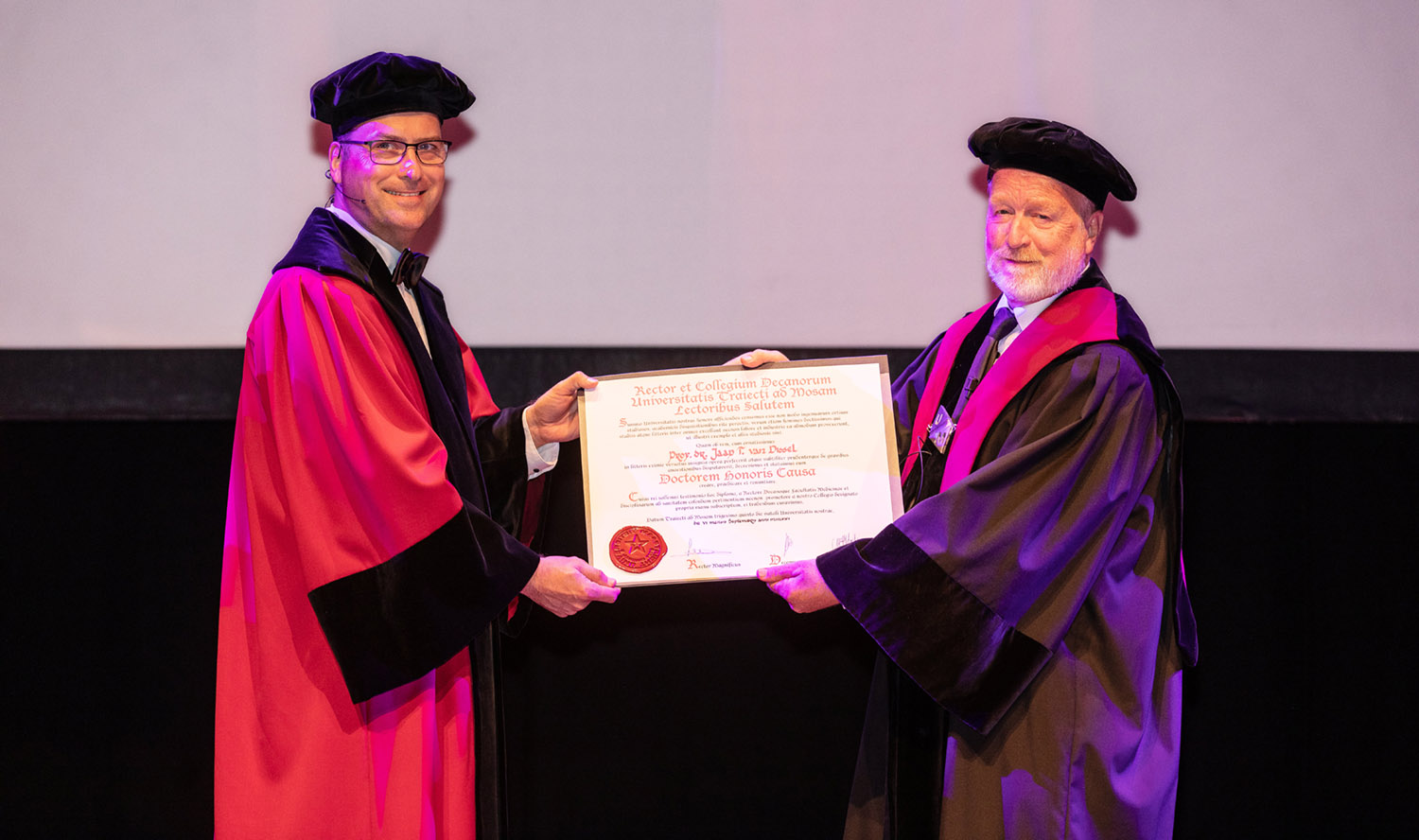 UM honorary doctor 2021 Jaap van Dissel