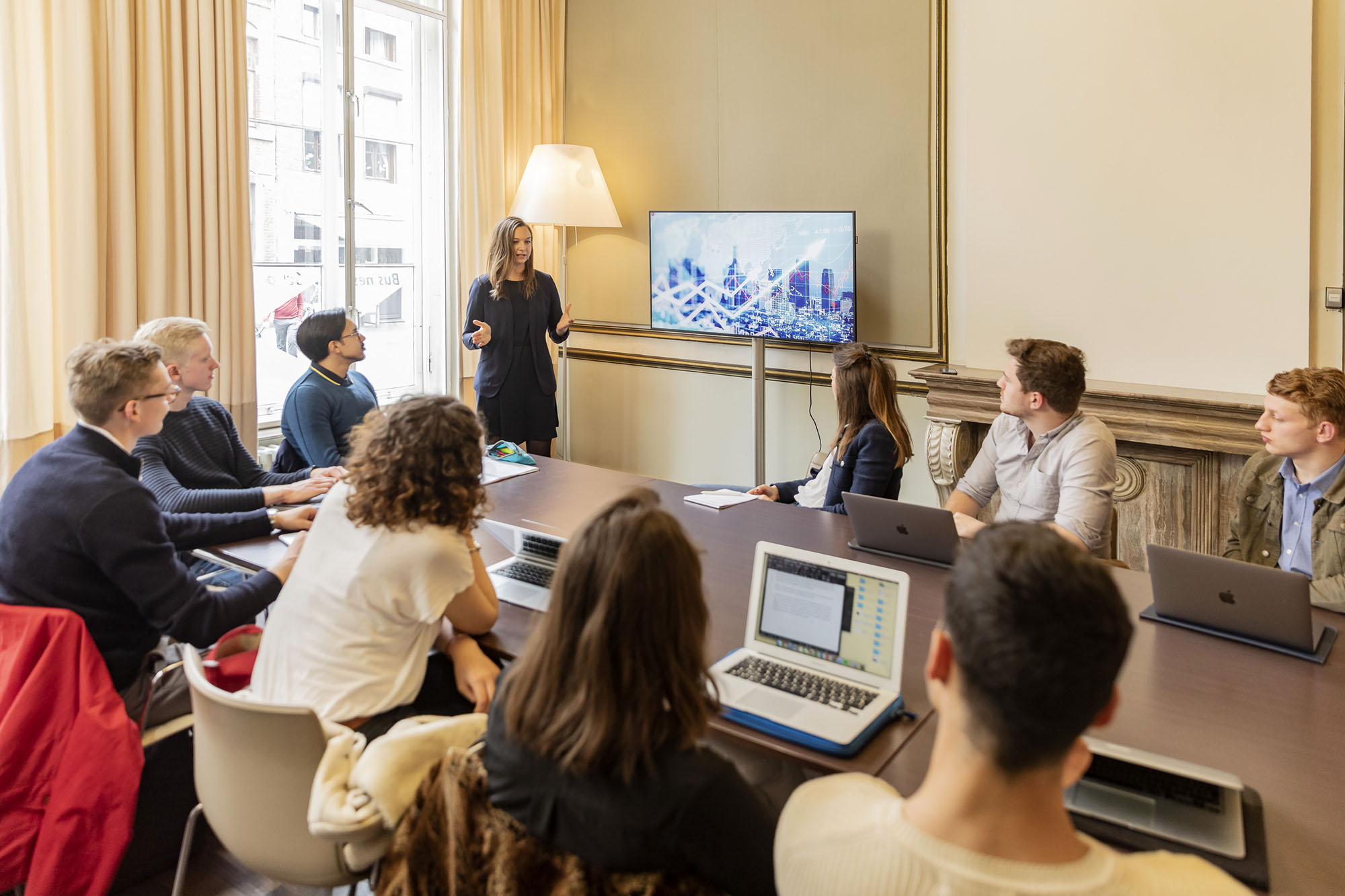 International classroom at Maastricht University