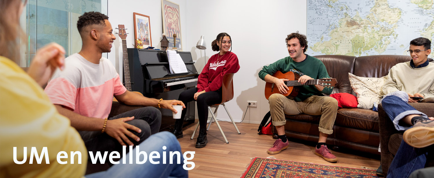 Students in a common room