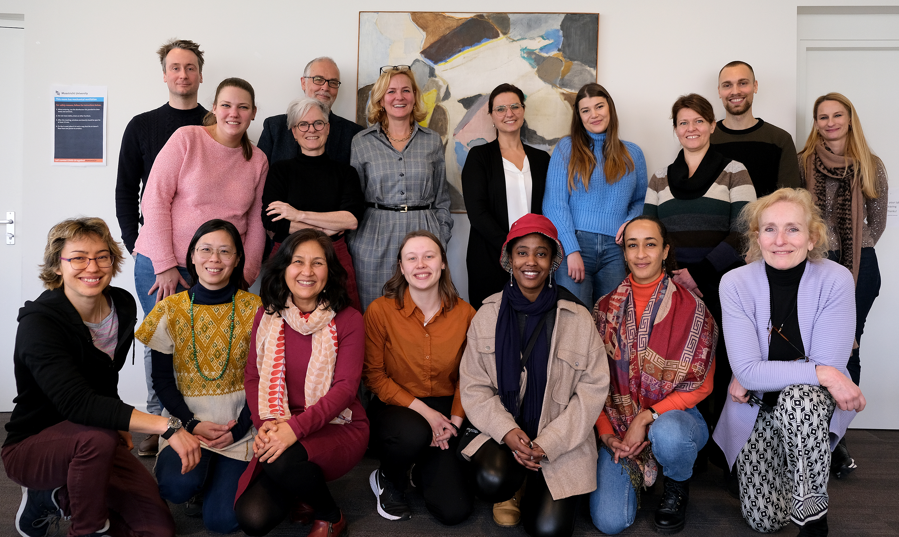 The EDLAB team in January 2023