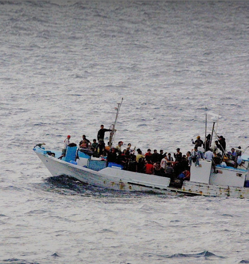 Refugees at sea