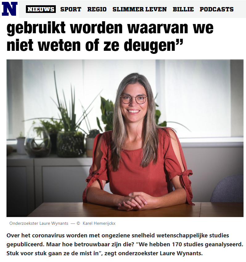 Wynants in the media