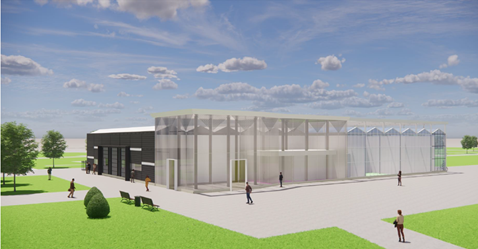 Maastricht University builds high-tech research greenhouse 