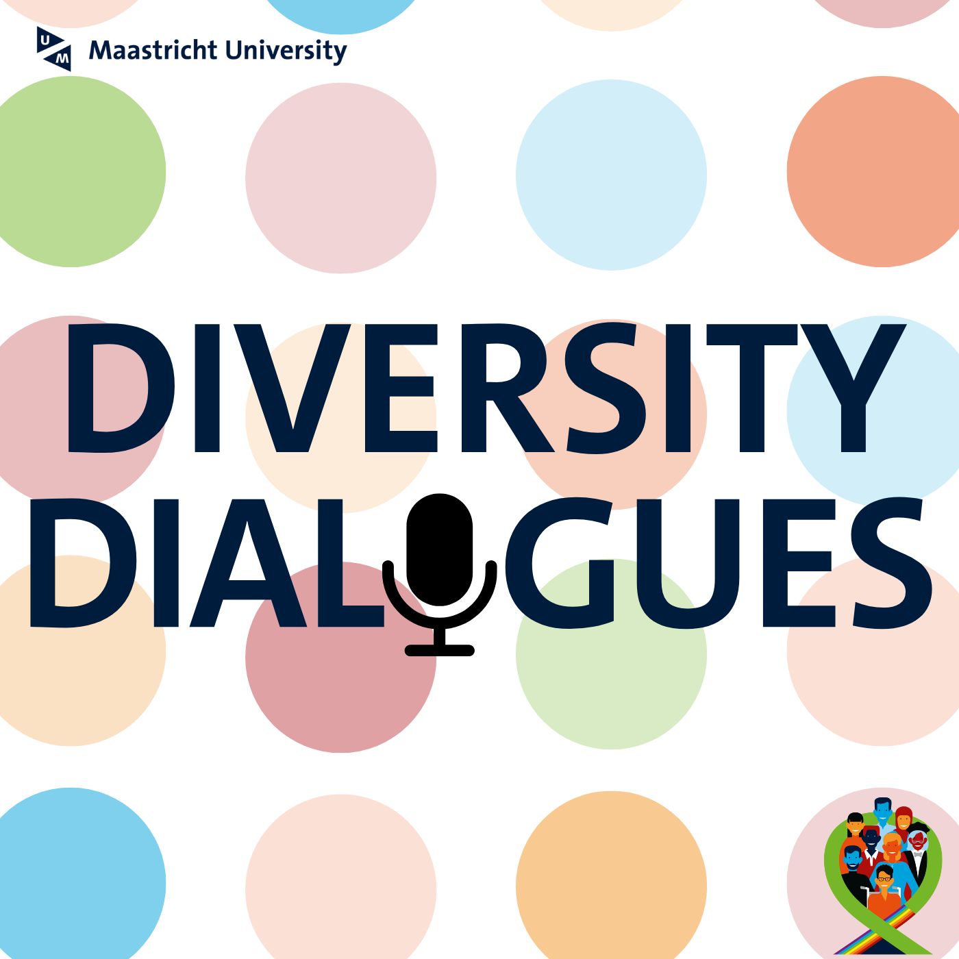 Logo of the Diversity Dialogues Podcast series