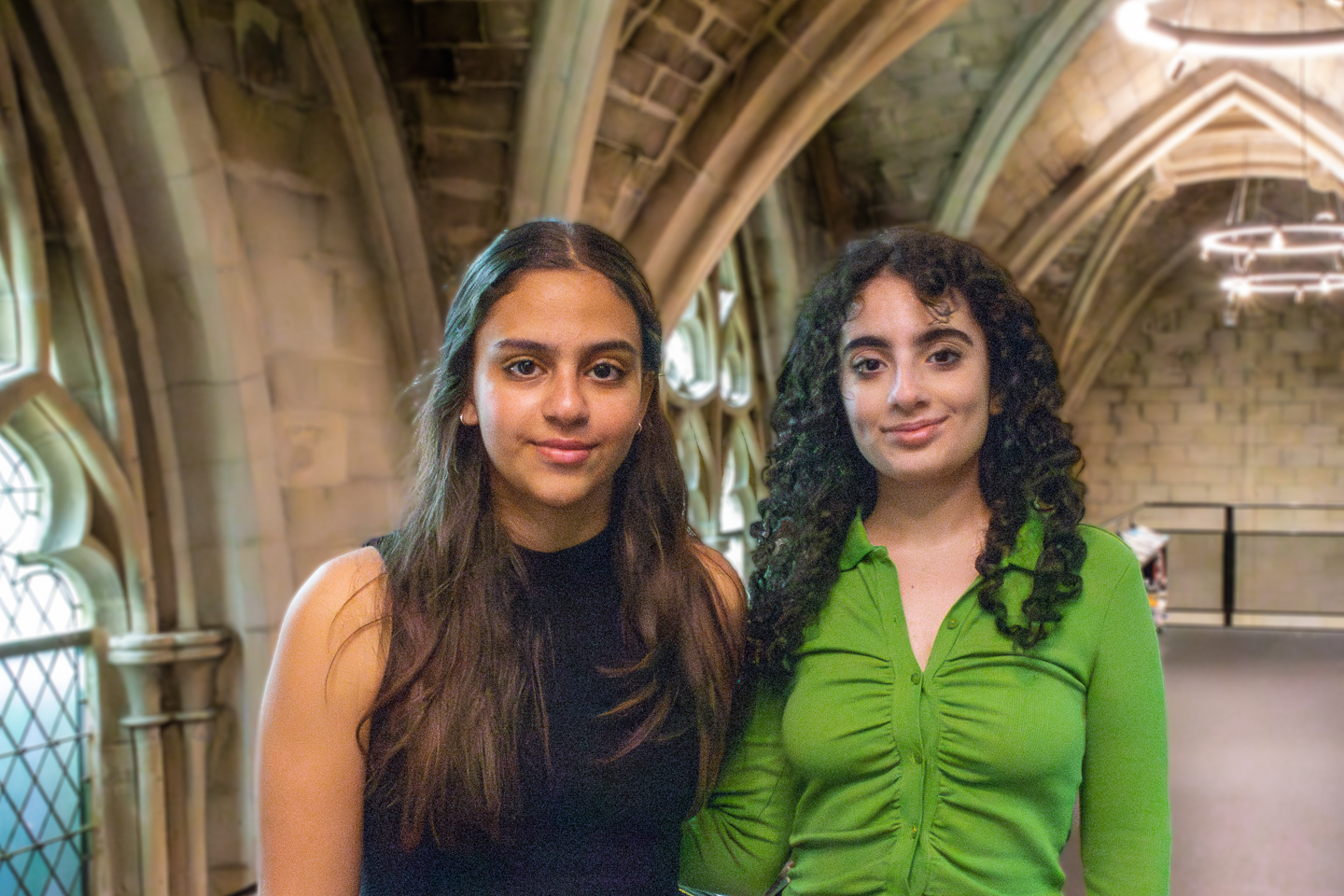 Judie and Maria, student ambassadors Circular Engineering