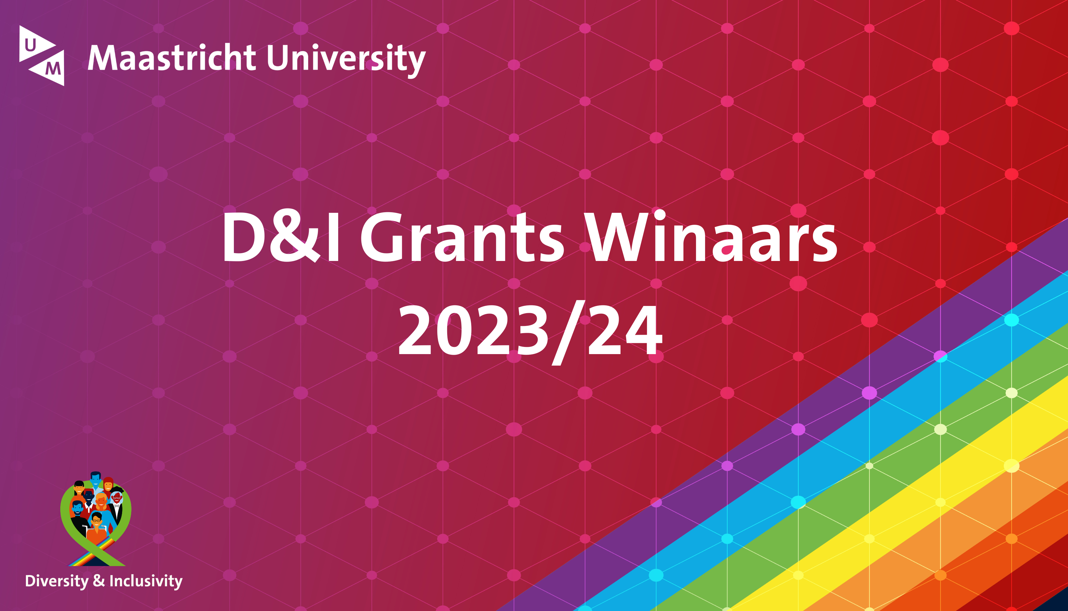 Grafiek met de tekst "D&I Winnaars 2023/24".