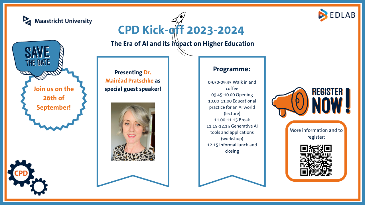 CPD Kick off event 2023-2024