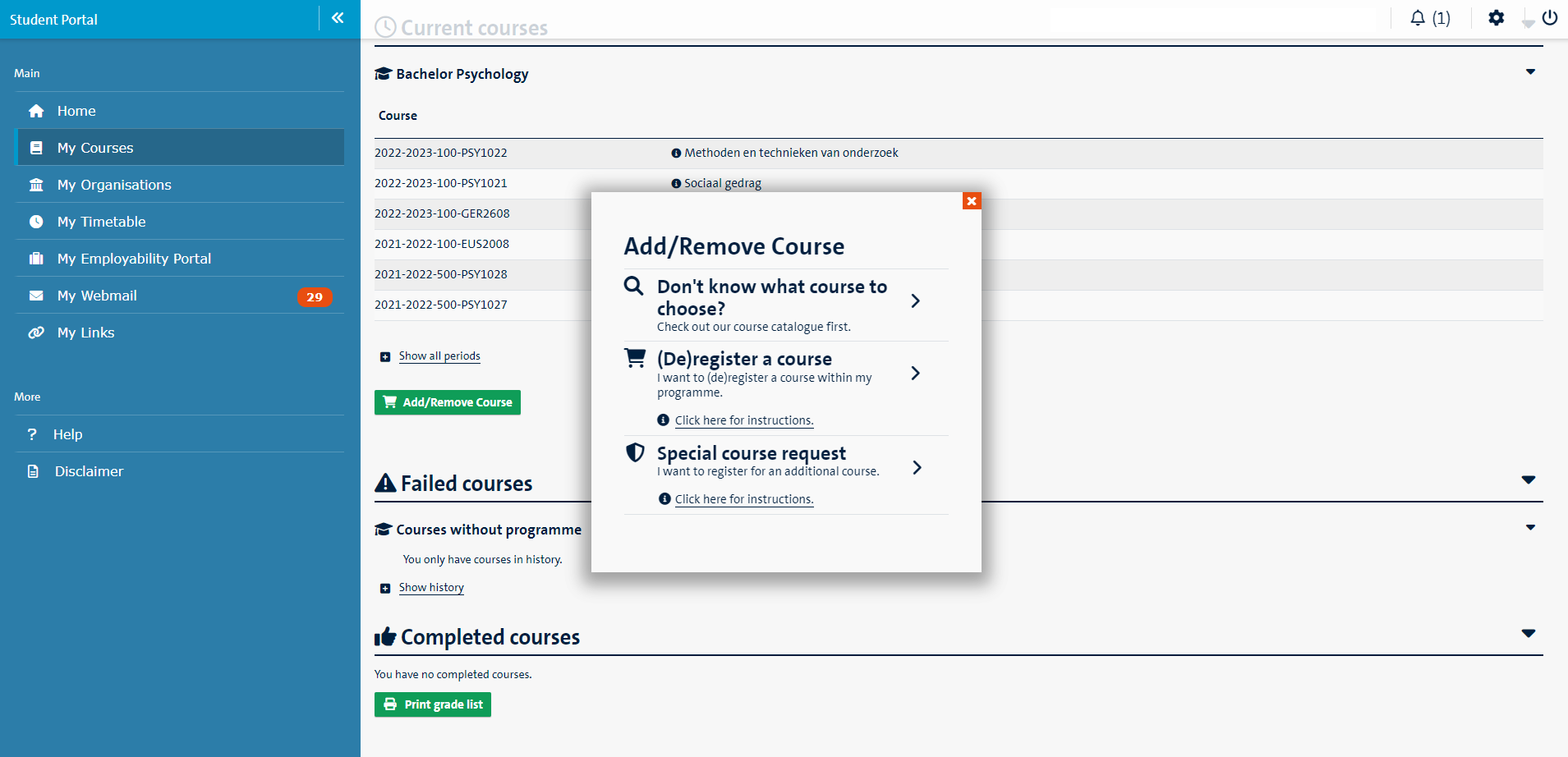 student portal 