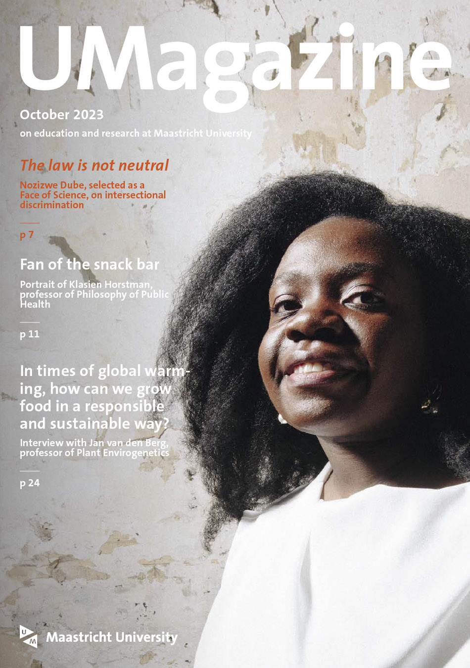 UMagazine October 2023 cover