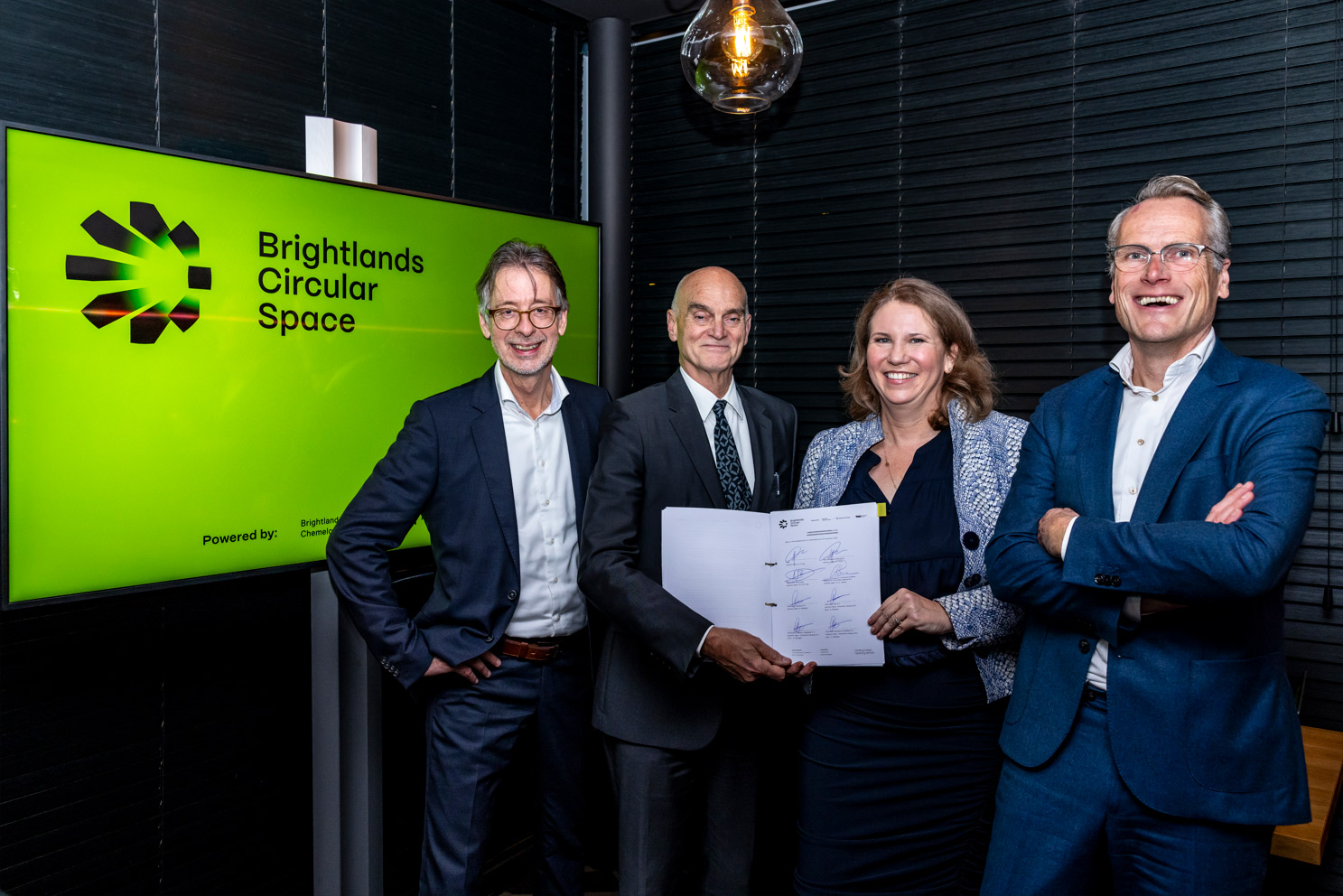 Signing of the Brightlands Circular Space agreements