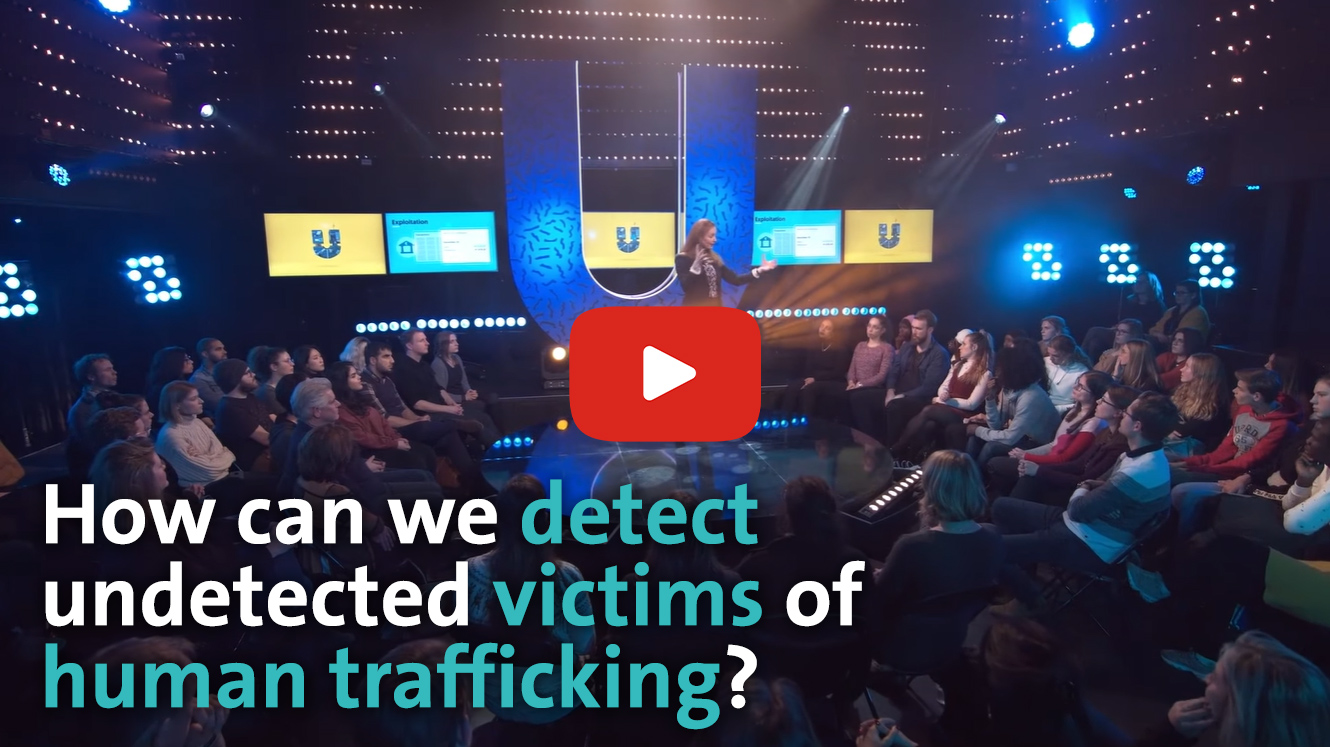 How can we detect undetected victims of human trafficking?
