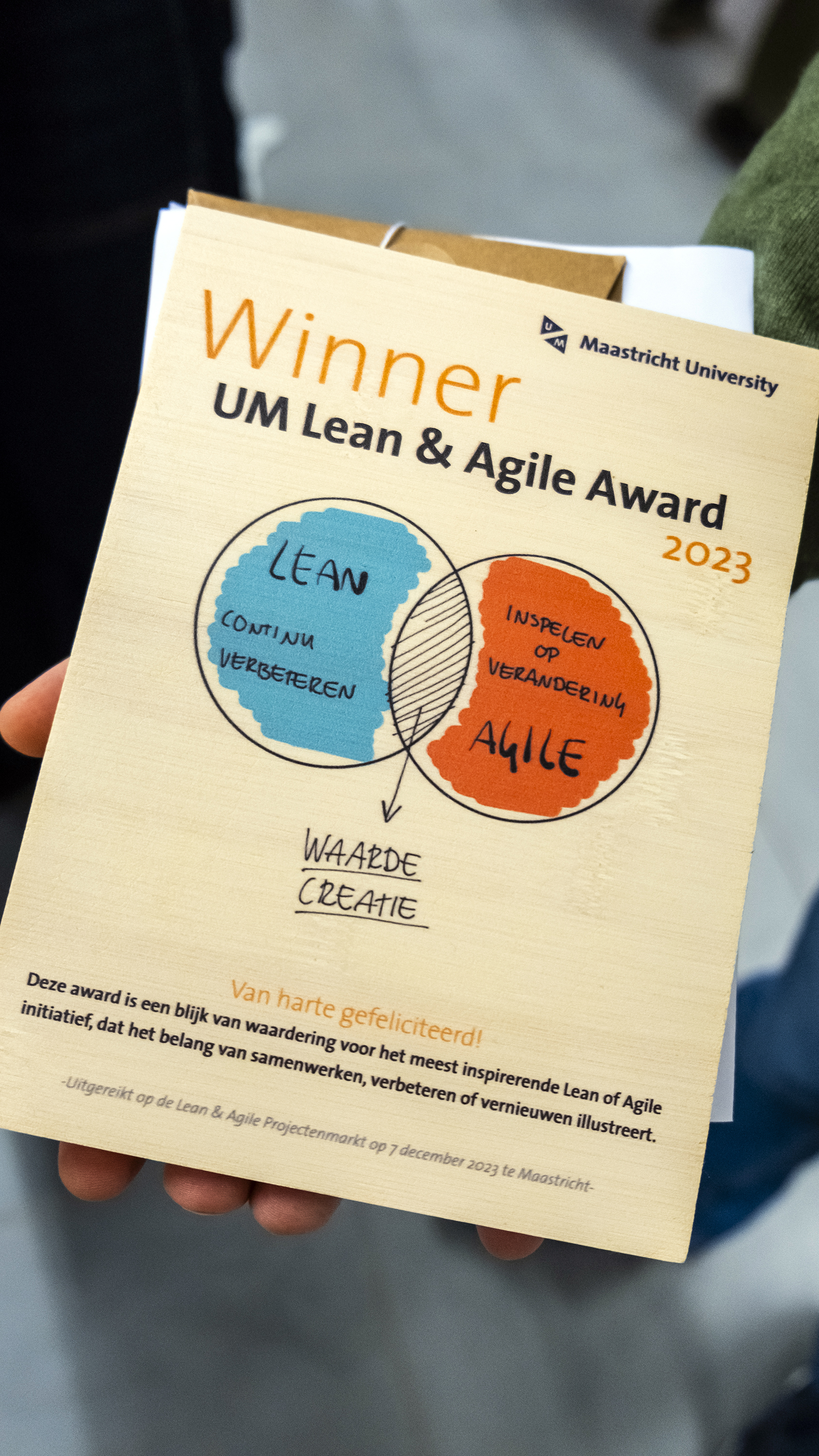 AppChallenge@UM 2023 wins Lean & Agile Award 2023