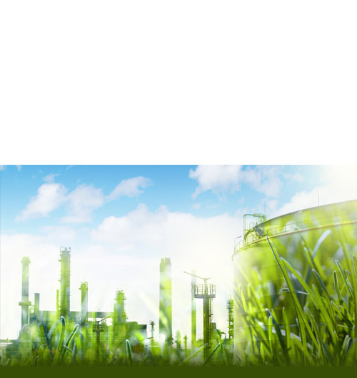 Illustration of green enargy transition concept